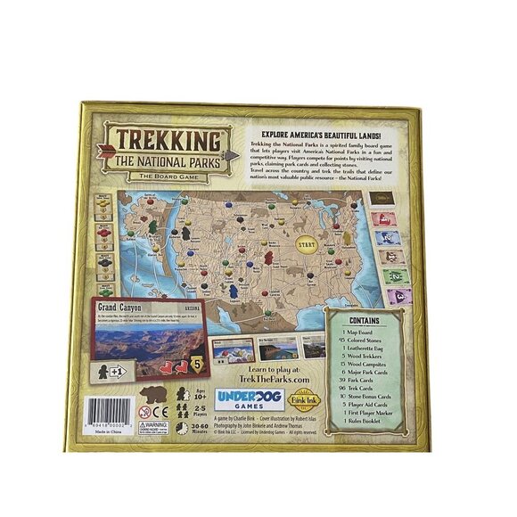 NEW Trekking The National Parks Board Game - Second Edition - Fun & Educational - Picture 2 of 12
